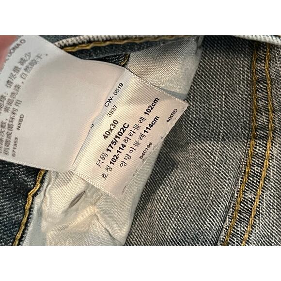 Levi's Signature S61 Relaxed Fit Jeans Men's 40x30 - Picture 4 of 5